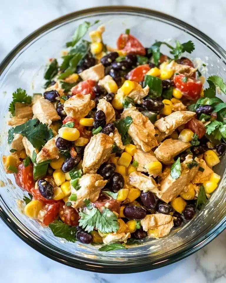 Zesty Southwest Chicken Salad Recipe