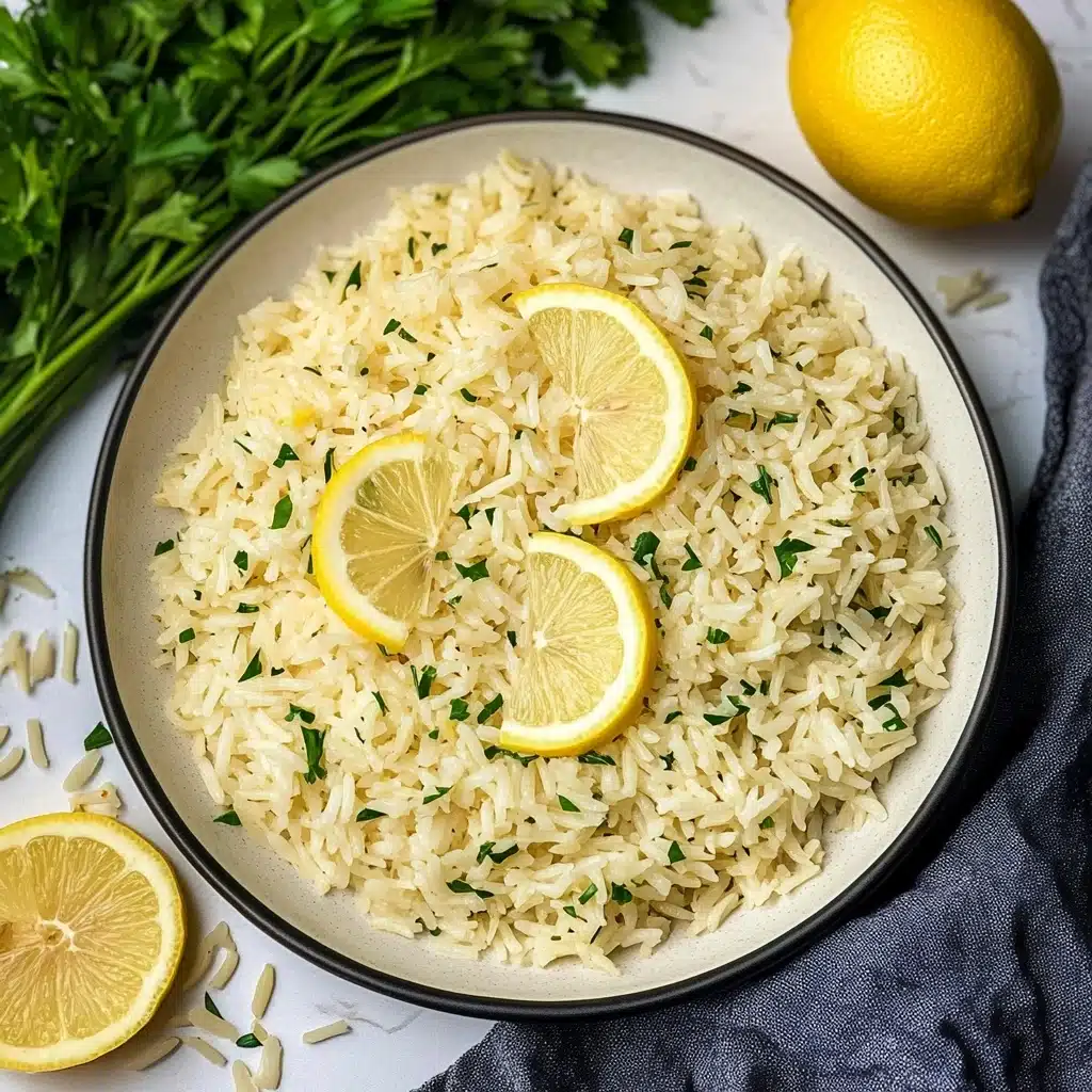Greek Lemon Rice Recipe - Recipe Image