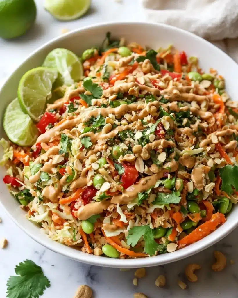 Thai Quinoa Crunch Salad Recipe