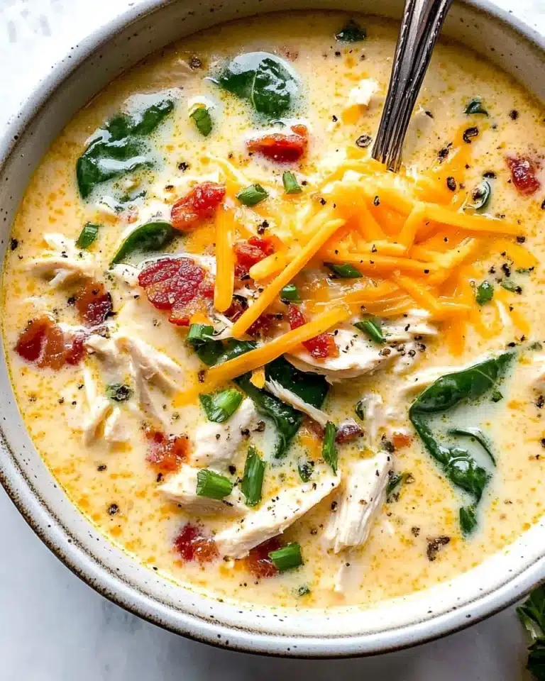 SLOW COOKER CRACK CHICKEN SOUP Recipe