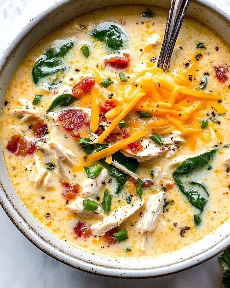 SLOW COOKER CRACK CHICKEN SOUP Recipe