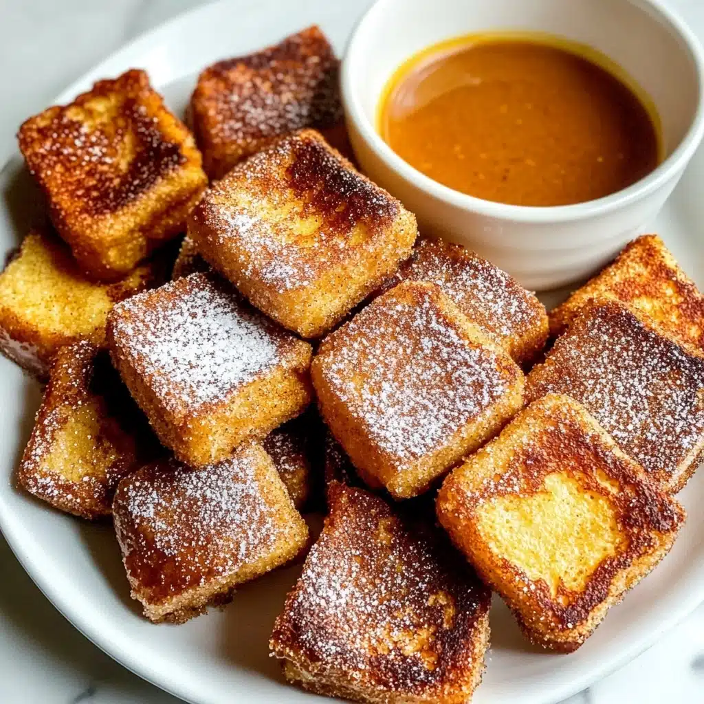 Hawaiian Roll French Toast with Cinnamon Sugar Recipe - Recipe Image