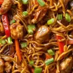 Chicken Vegetable Ramen Noodles Recipe