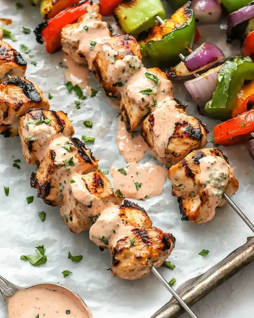 Bang Bang Chicken Kabobs Recipe