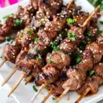 Beef Teriyaki Skewers Recipe