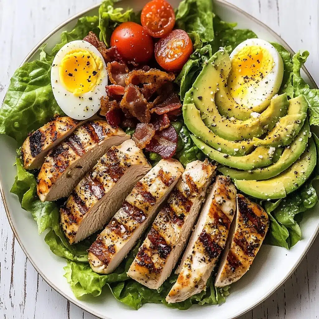 Grilled Balsamic Chicken Cobb Salad Recipe - Recipe Image