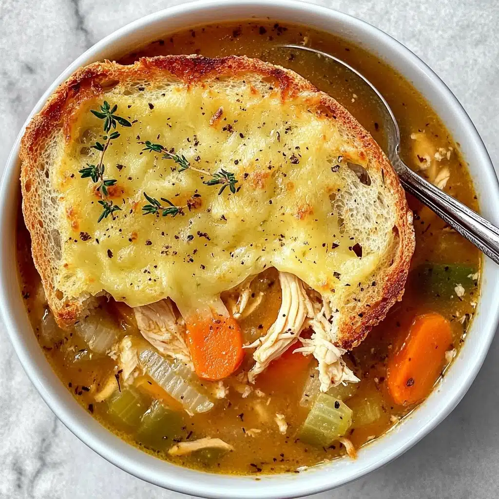 French Onion Chicken Soup Recipe - Recipe Image