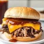 Slow Cooker Beef and Cheddar Sandwiches Recipe