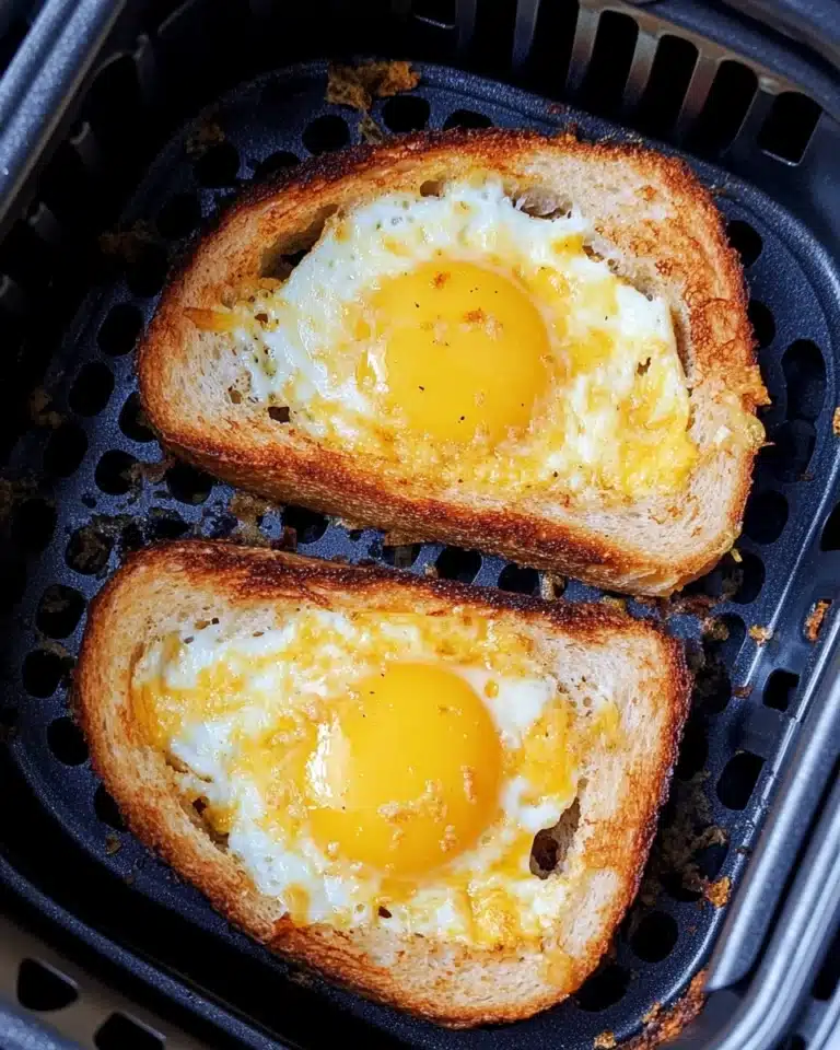 Air Fryer Egg and Toast Recipe