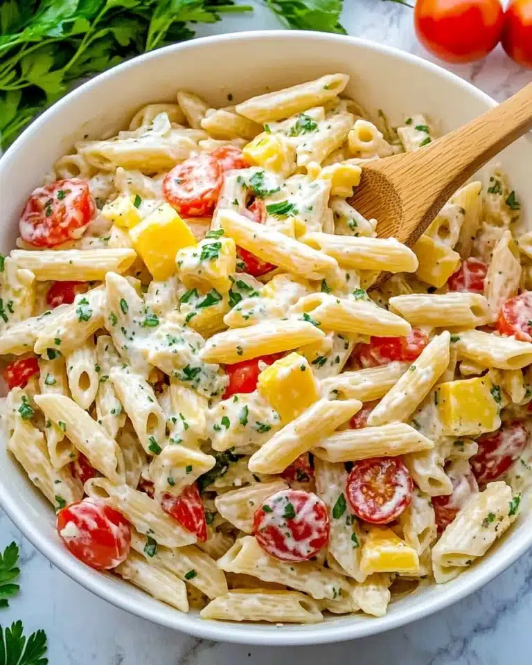Chicken Club Pasta Salad Recipe
