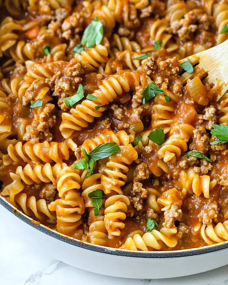 One-Pot Cheesy Taco Pasta Recipe