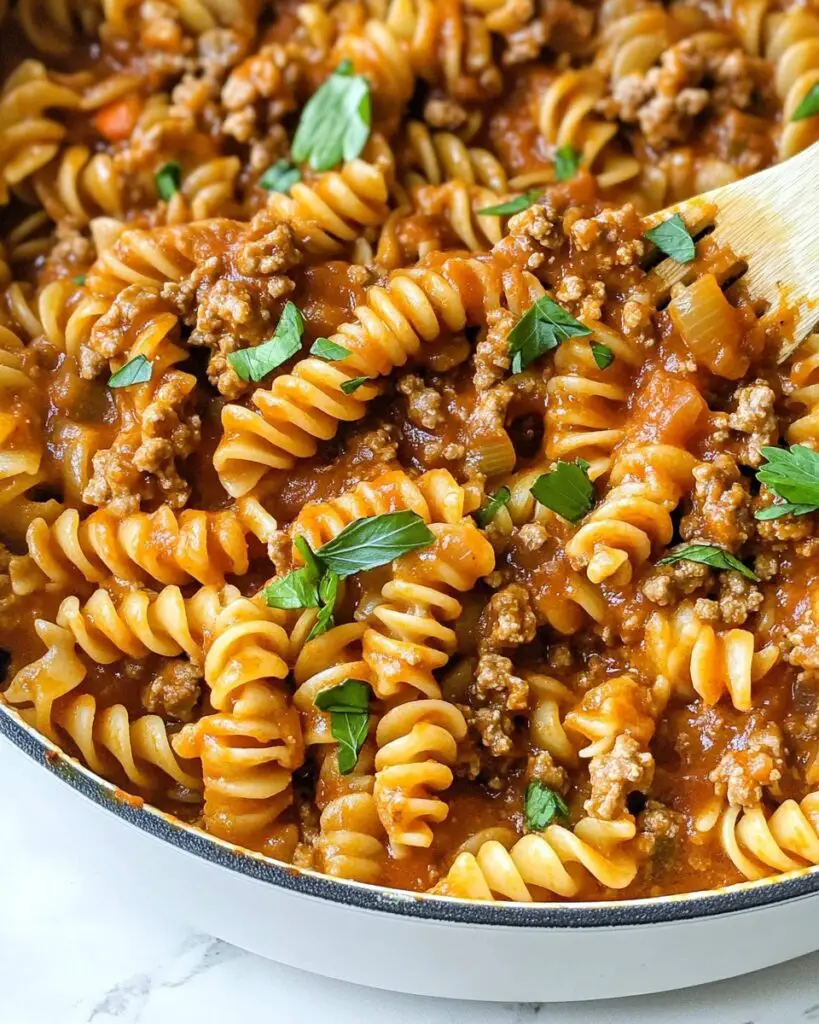 One-Pot Cheesy Taco Pasta Recipe