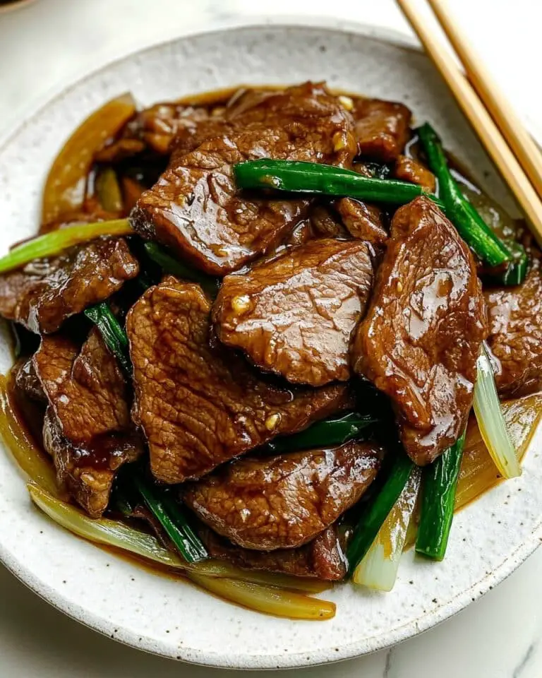Chinese Beef and Onion Stir Fry Recipe