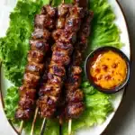 Grilled Thai Coconut Chicken Skewers Recipe