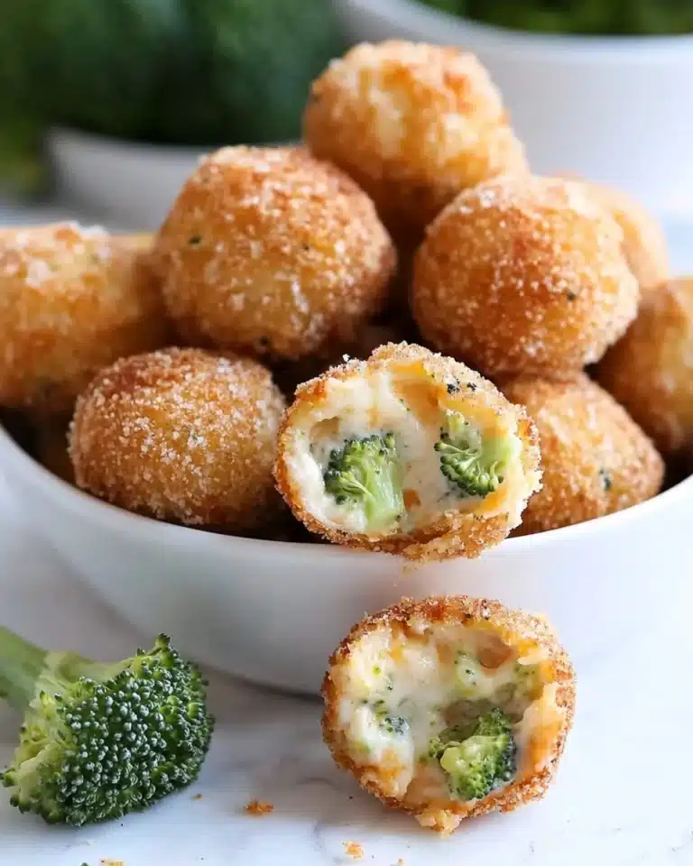 Keto Broccoli Cheddar Bites Recipe