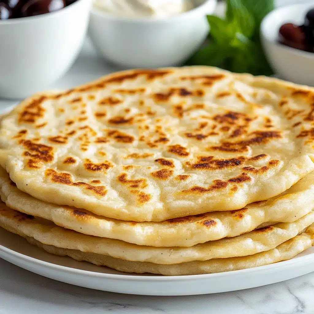 Yogurt Flatbread Recipe - Recipe Image