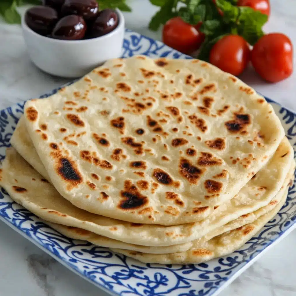 Yogurt Flatbread Recipe - Recipe Image
