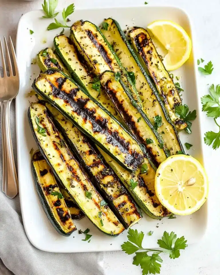 Zucchini on the Grill Recipe