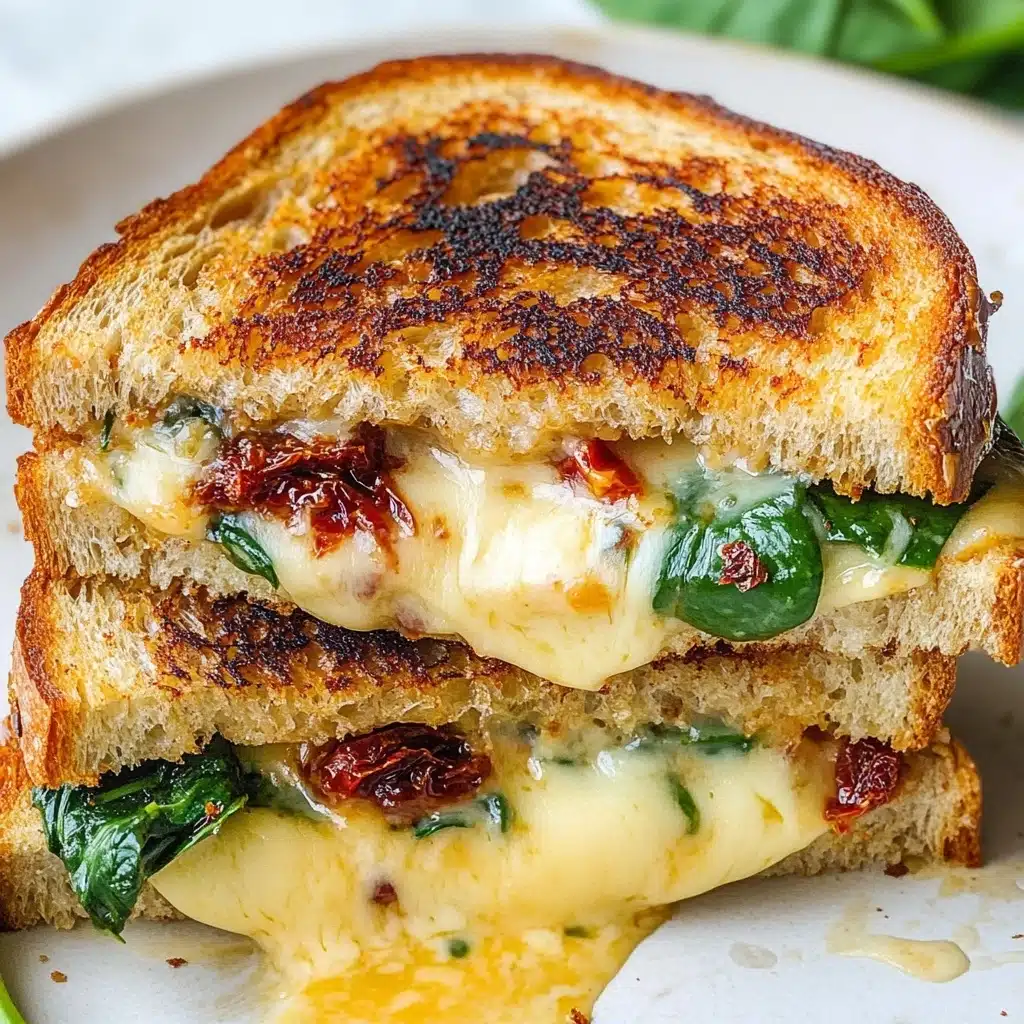 Mediterranean Grilled Cheese Recipe - Recipe Image