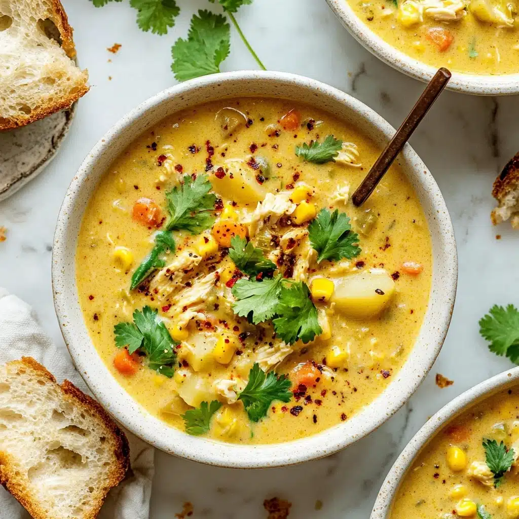 Slow Cooker Chicken Corn Chowder Recipe - Recipe Image