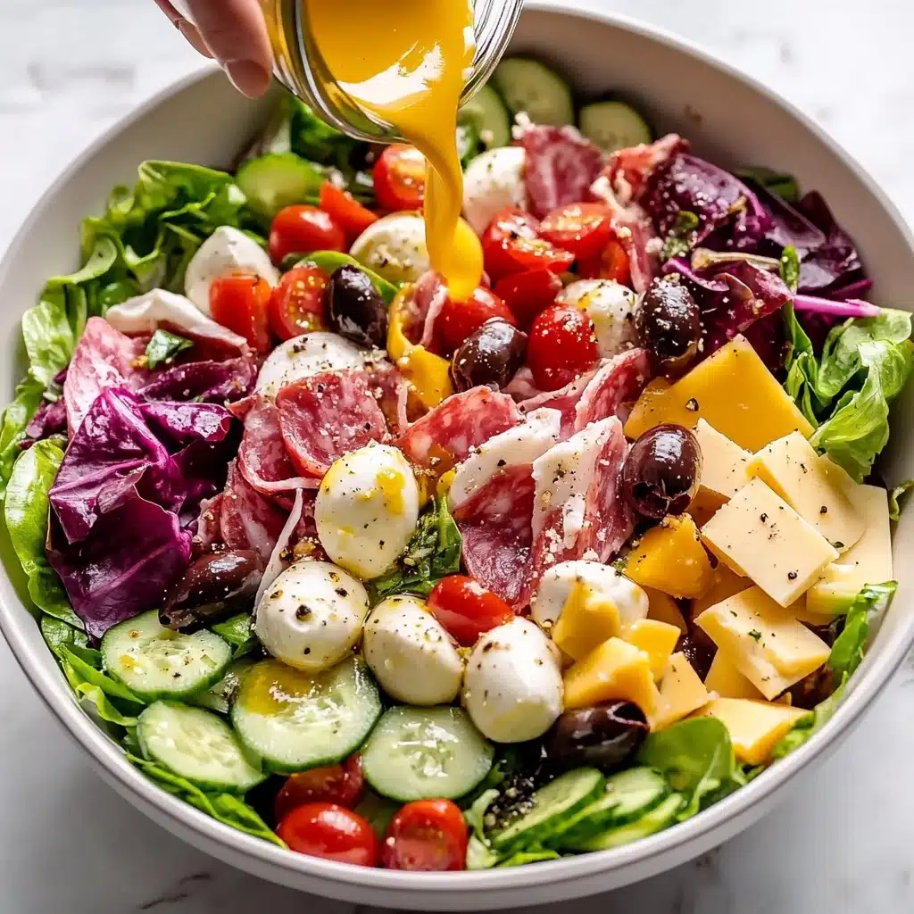 Italian Chopped Sub Salad Recipe - Recipe Image