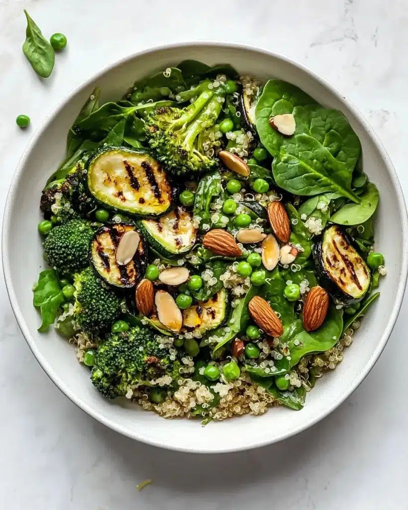 Green Vegan Salad Recipe
