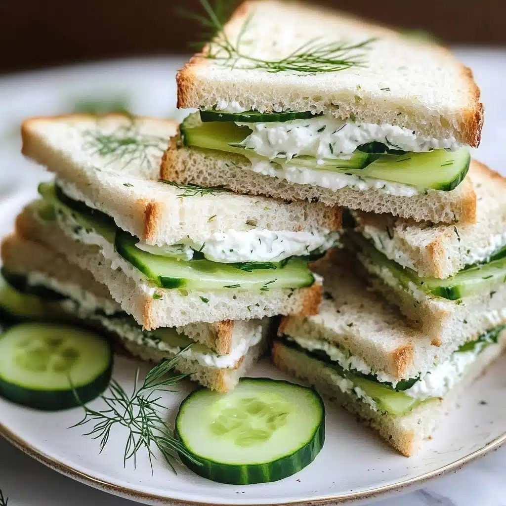 Must-Try Cucumber Sandwich Recipe - Recipe Image