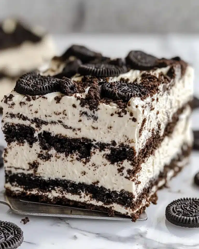 Oreo Icebox Cake Recipe