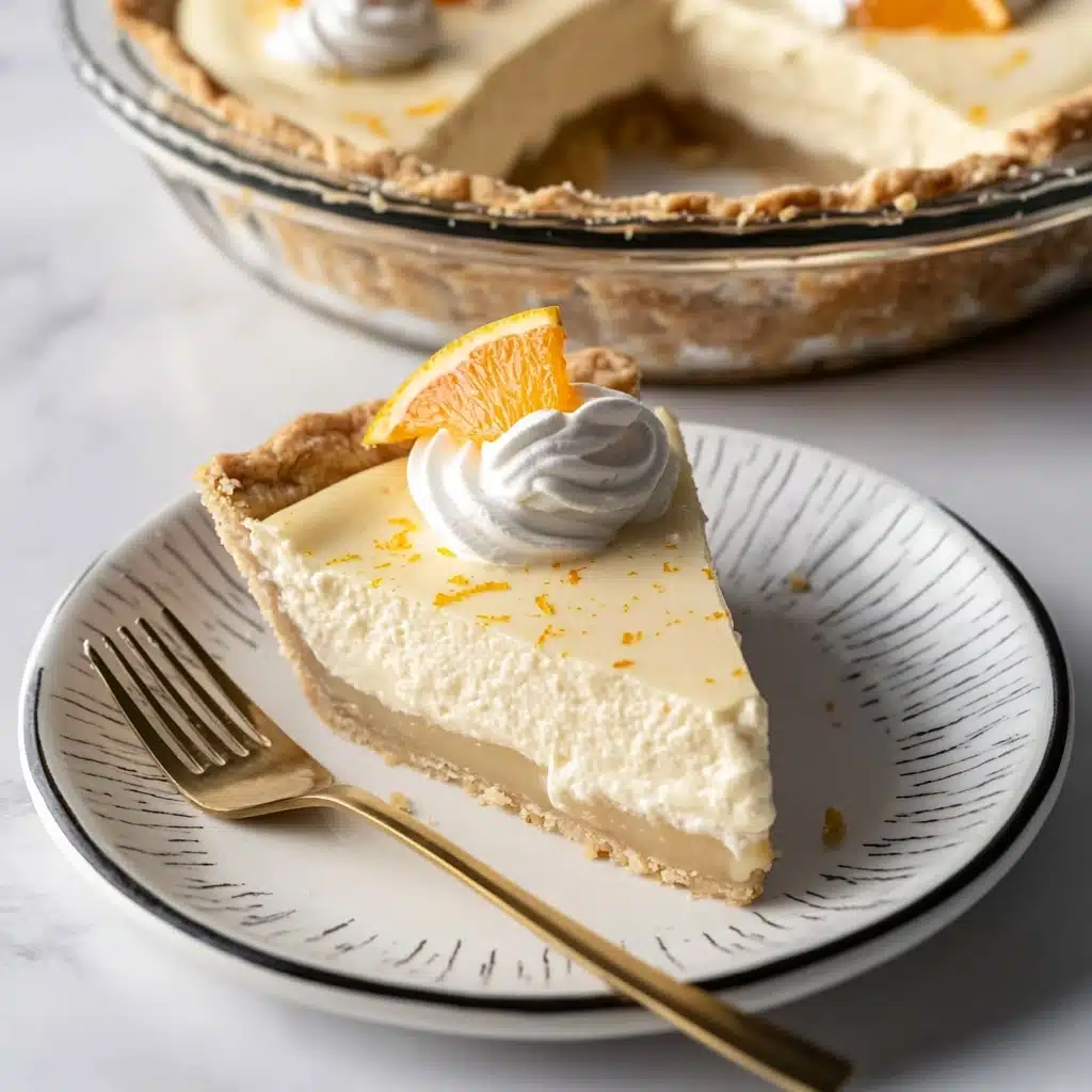 Orange Creamsicle Pie Recipe - Recipe Image