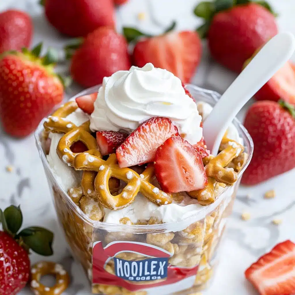Walking Strawberry Pretzel Salad Recipe - Recipe Image