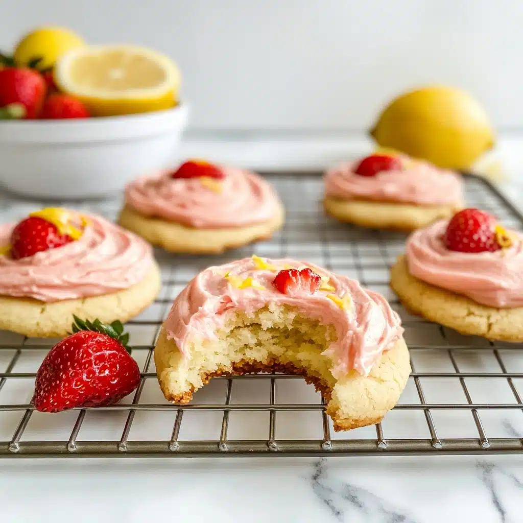 Strawberry Lemonade Cookies Recipe - Recipe Image