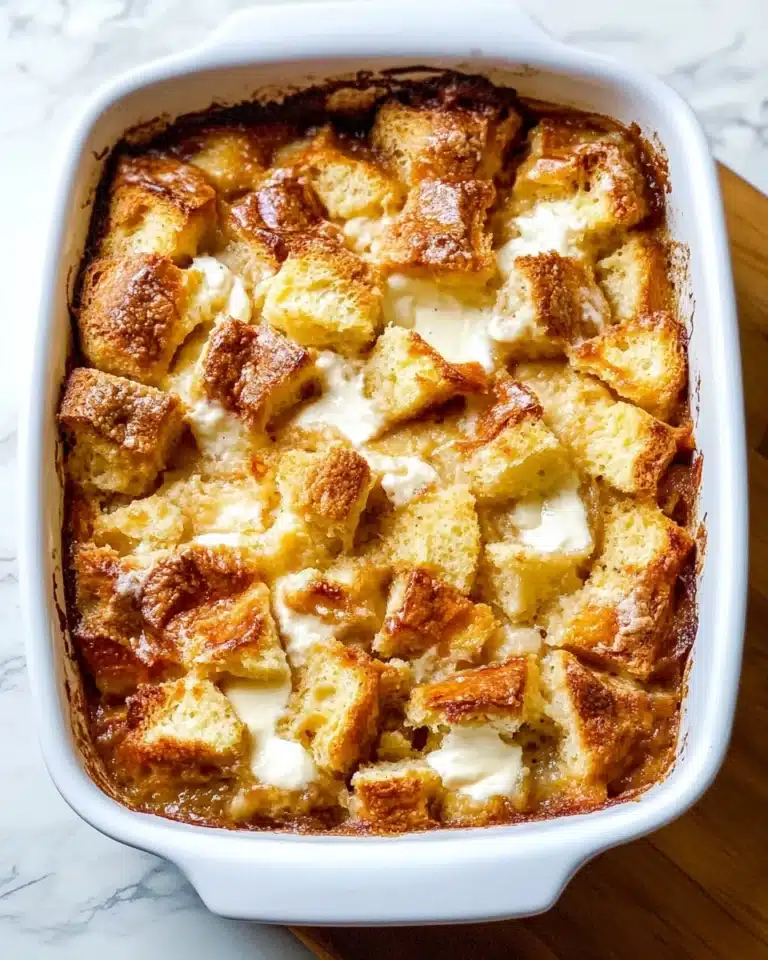 Baked Cream Cheese French Toast Casserole Recipe