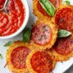 Pepperoni & Cheese Crisps Recipe