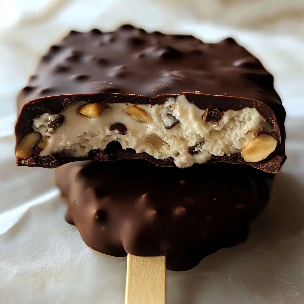 Peanut Butter Chip Frozen Yogurt Bars Recipe - Recipe Image