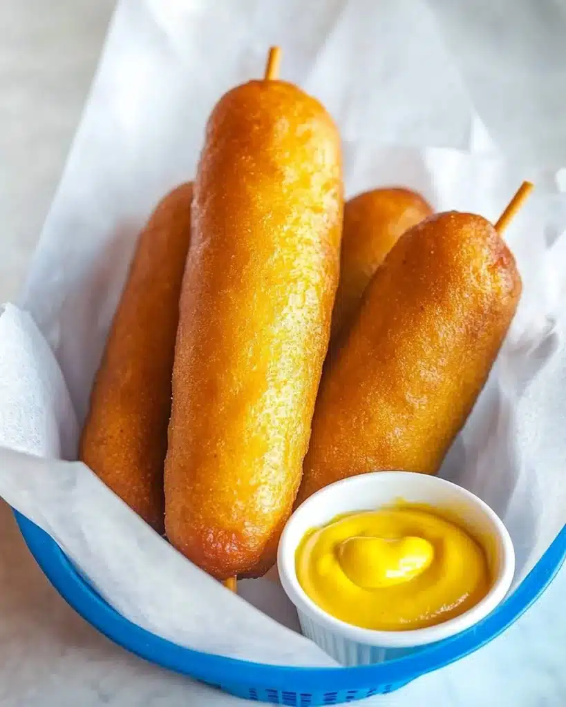 Air Fryer Corn Dogs Recipe