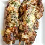 Ranch Garlic Parmesan Chicken Skewers Recipe