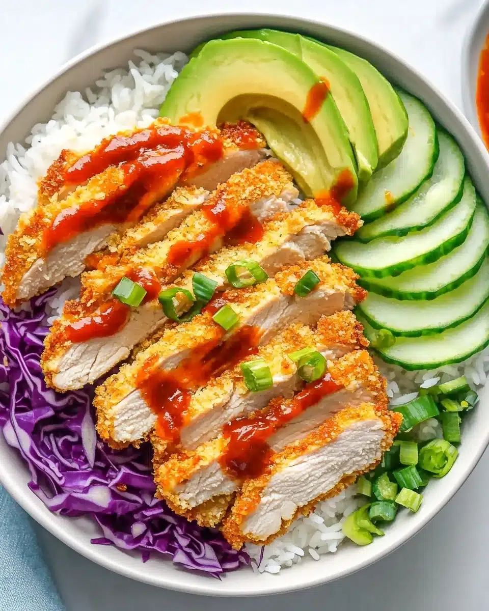 Chicken Katsu Bowls Recipe