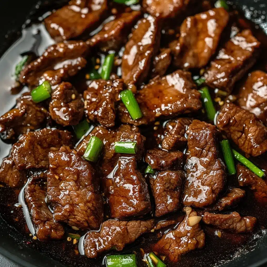 Simple Mongolian Beef Recipe - Recipe Image