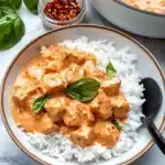 Creamy Thai Coconut Chicken Bowls Recipe