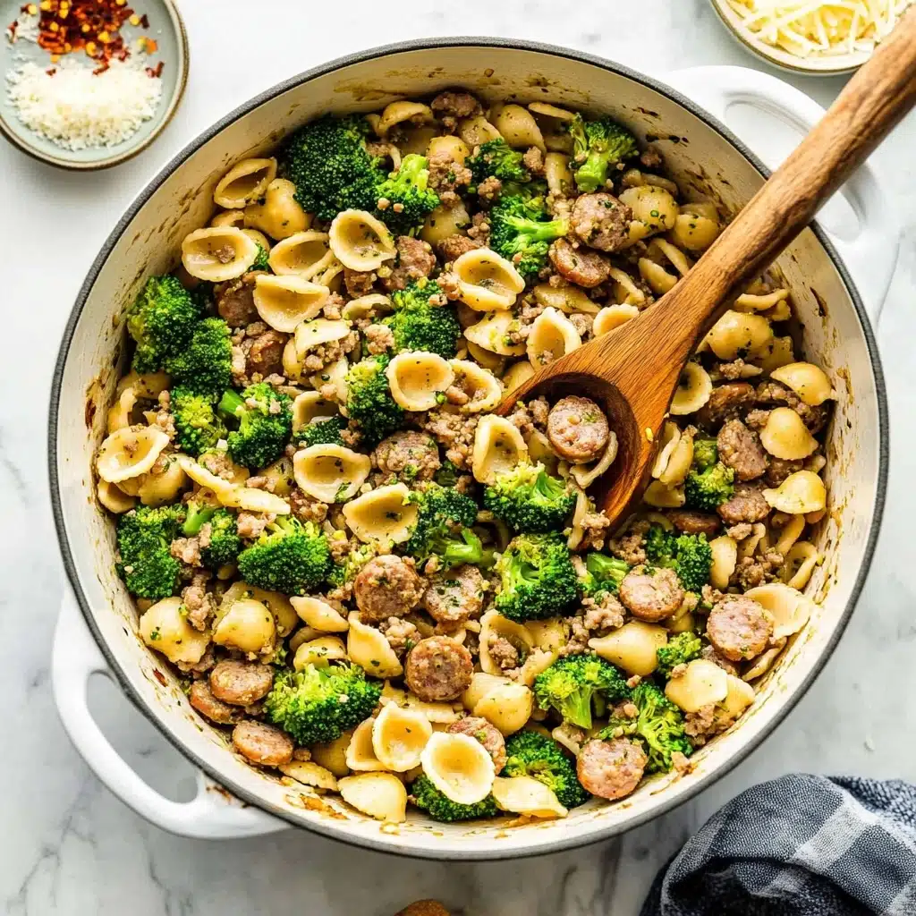Orecchiette with Sausage and Broccoli Recipe - Recipe Image