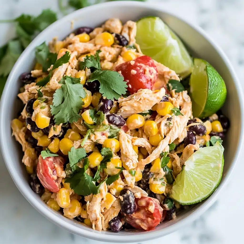 Zesty Southwest Chicken Salad Recipe - Recipe Image
