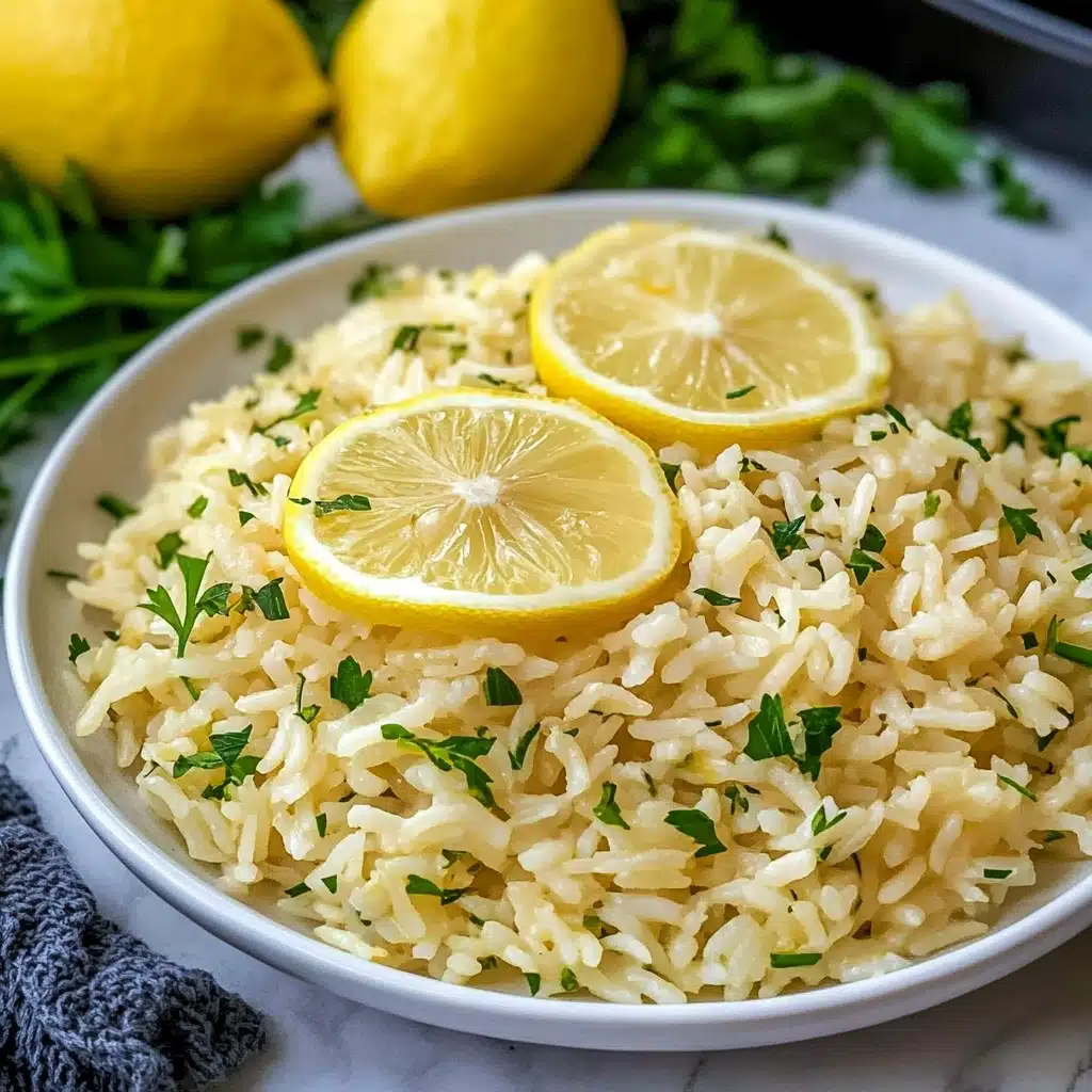 Greek Lemon Rice Recipe - Recipe Image