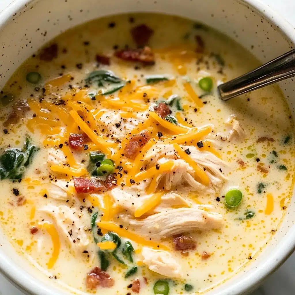 SLOW COOKER CRACK CHICKEN SOUP Recipe - Recipe Image
