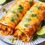 High Protein Chicken Enchiladas Recipe