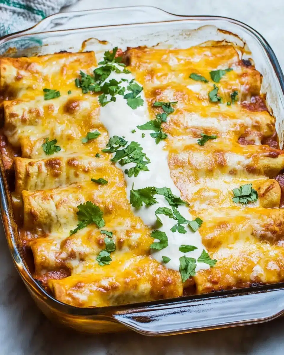 Ground Beef Enchiladas Recipe