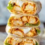 5 Minute Buffalo Chicken Wraps Recipe