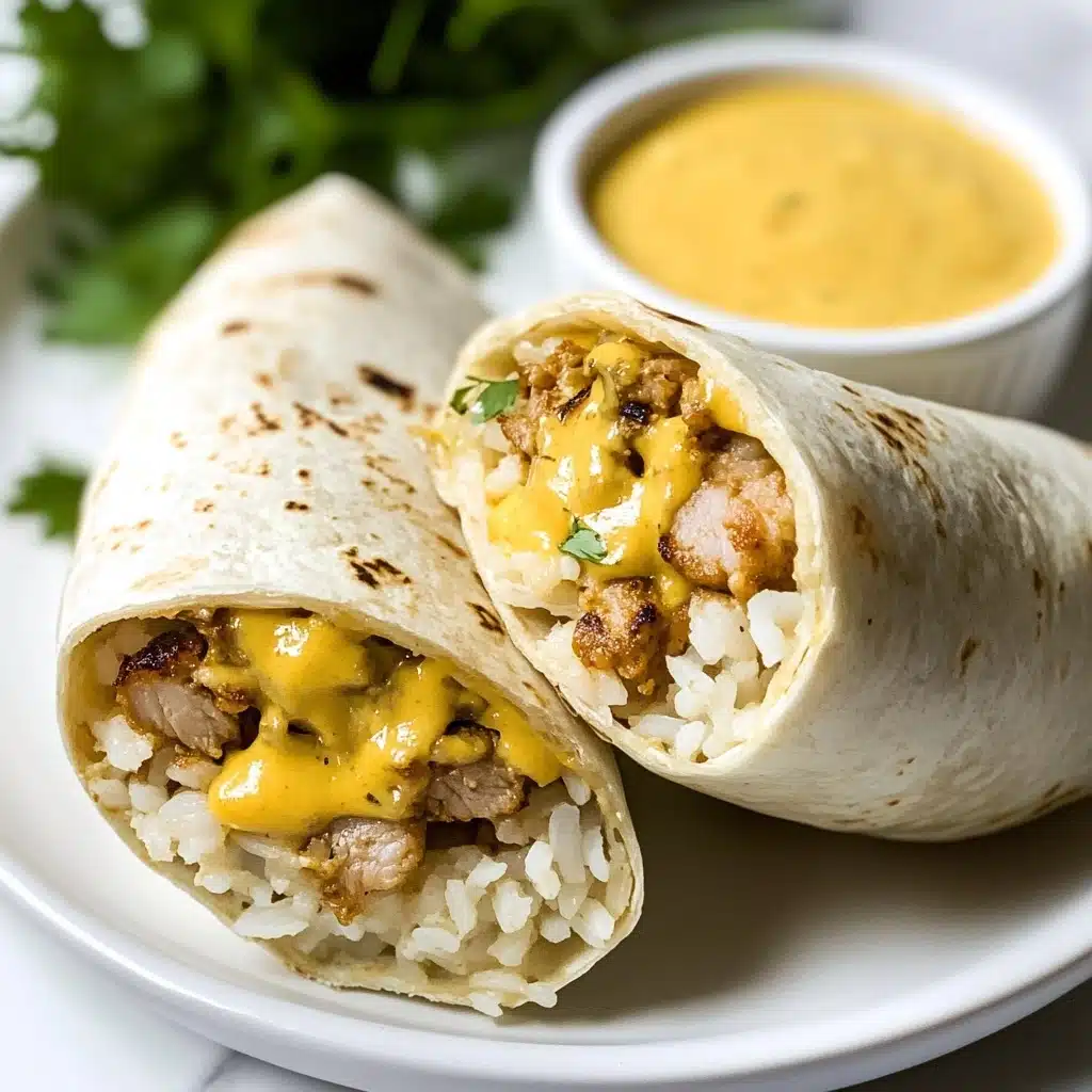 Vegan Cheesy Potato Burritos Recipe - Recipe Image