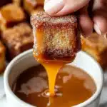 Hawaiian Roll French Toast with Cinnamon Sugar Recipe