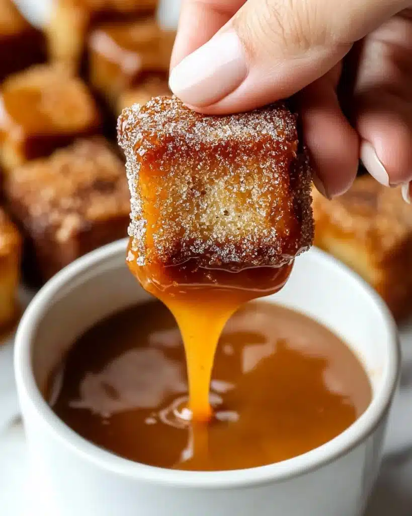 Hawaiian Roll French Toast with Cinnamon Sugar Recipe
