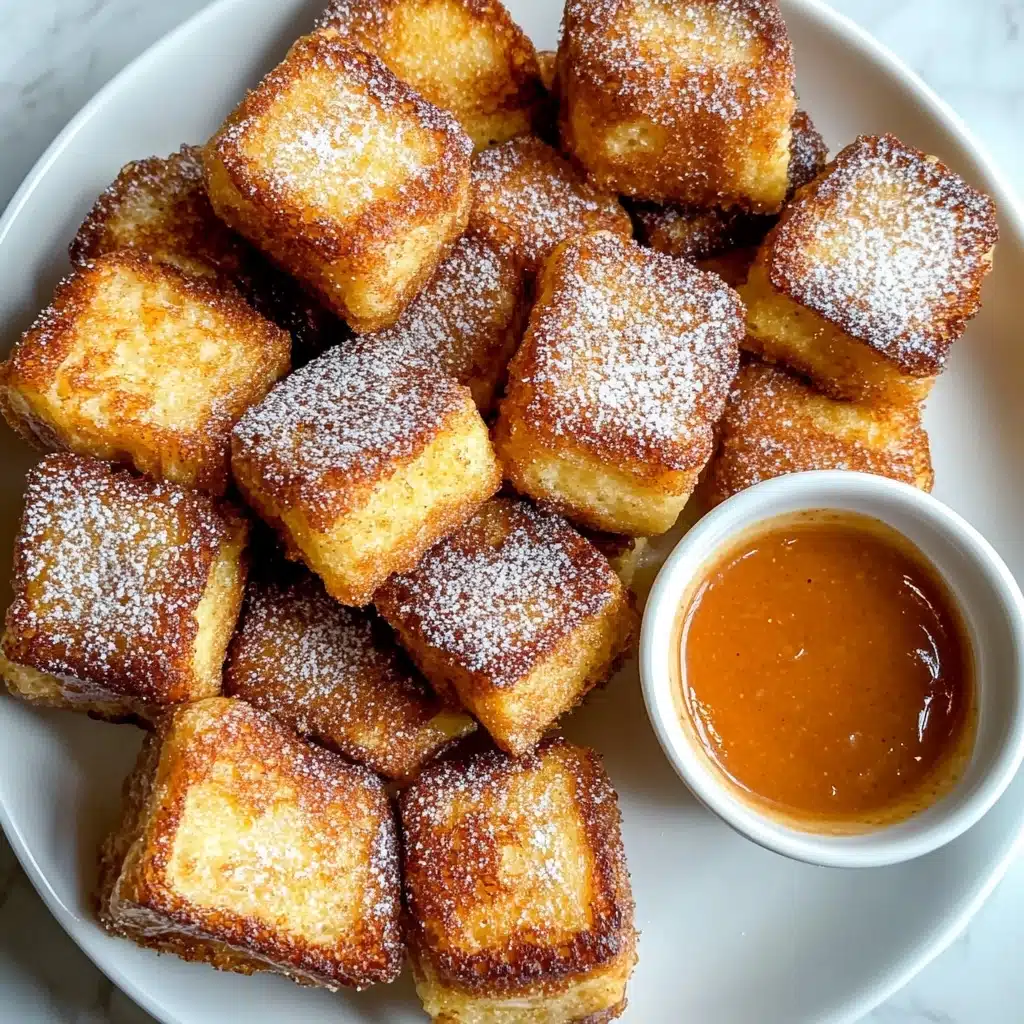 Hawaiian Roll French Toast with Cinnamon Sugar Recipe - Recipe Image